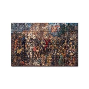 Cakapuzzle Savaş Sahnesi Karmaşa 120 Parça Ahşap Puzzle