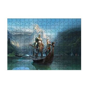 Cakapuzzle Savaş Tanrısı Görseli 120 Parça Ahşap Puzzle