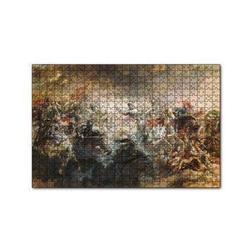 Cakapuzzle Savaşta Atlılar 120 Parça Ahşap Puzzle