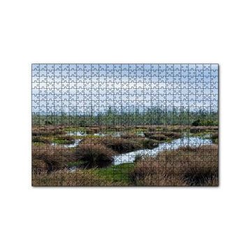 Cakapuzzle Sazlıklar ve Su Kenarında Otlar 120 Parça Ahşap Puzzle