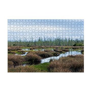 Cakapuzzle Sazlıklar ve Su Kenarında Otlar 120 Parça Ahşap Puzzle
