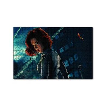 Cakapuzzle Scarlett Johansson Profil 120 Parça Ahşap Puzzle
