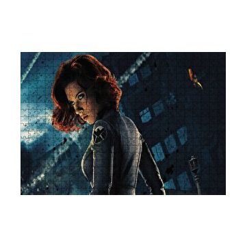Cakapuzzle Scarlett Johansson Profil 120 Parça Ahşap Puzzle