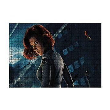 Cakapuzzle Scarlett Johansson Profil 120 Parça Ahşap Puzzle