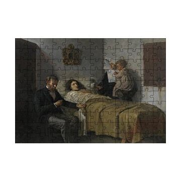 Cakapuzzle Science And Charity 1897 By Pablo Picasso 120 Parça Ahşap Puzzle