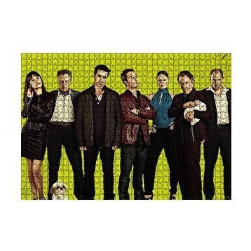 Cakapuzzle Seven Psychopats 120 Parça Ahşap Puzzle