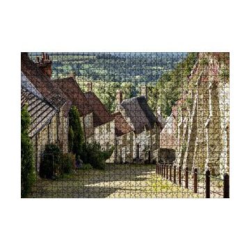 Cakapuzzle Shaftesbury Mistik Avrupa Kasabası 120 Parça Ahşap Puzzle