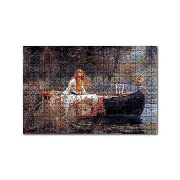 Cakapuzzle Shalott Leydisi John William Waterhouse 120 Parça Ahşap Puzzle
