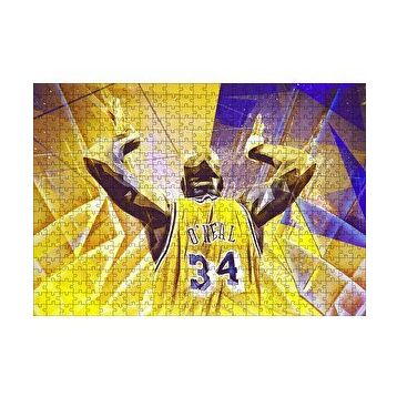 Cakapuzzle Shaquille O Neal 120 Parça Ahşap Puzzle