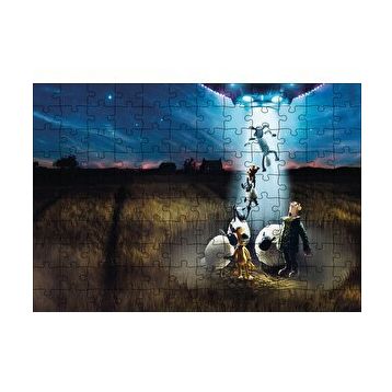 Cakapuzzle Shaun The Sheep 2 Farmageddon 120 Parça Ahşap Puzzle