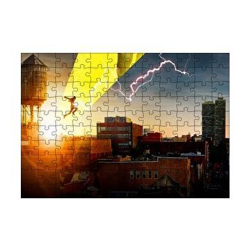 Cakapuzzle Shazam Atlayış Görseli 120 Parça Ahşap Puzzle