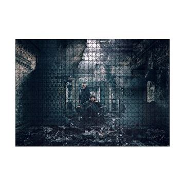 Cakapuzzle Sherlock ve Dr.Watson Son Problem Yapboz MDF Puzzle