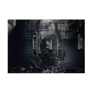 Cakapuzzle Sherlock ve Watson Yıkıntılar Arasında 120 Parça Ahşap Puzzle