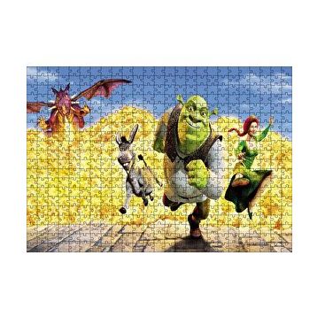 Cakapuzzle Shrek Shrek Ekstra Büyük 120 Parça Ahşap Puzzle