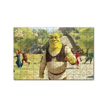 Cakapuzzle Shrek Sonsuza Kadar Shre 120 Parça Ahşap Puzzle