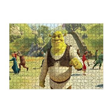 Cakapuzzle Shrek Sonsuza Kadar Shre 120 Parça Ahşap Puzzle