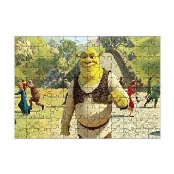 Cakapuzzle Shrek Sonsuza Kadar Shre 120 Parça Ahşap Puzzle