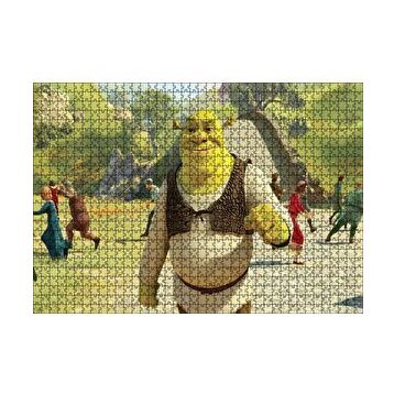 Cakapuzzle Shrek Sonsuza Kadar Shre 120 Parça Ahşap Puzzle