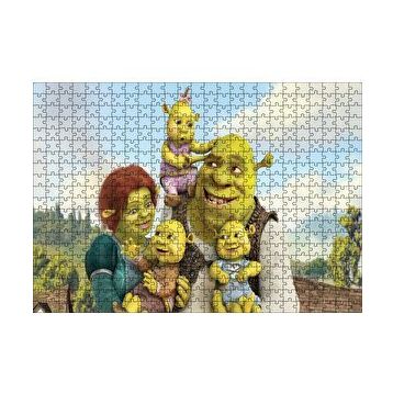 Cakapuzzle Shrek Sonsuza Kadar Shrek 120 Parça Ahşap Puzzle