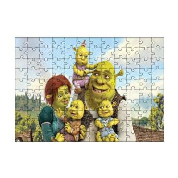 Cakapuzzle Shrek Sonsuza Kadar Shrek 120 Parça Ahşap Puzzle