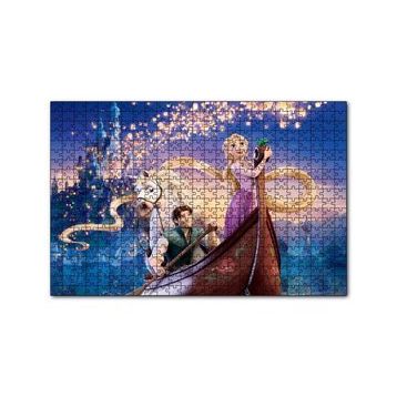 Cakapuzzle Sinbad ve Prenses Kayıkta 120 Parça Ahşap Puzzle