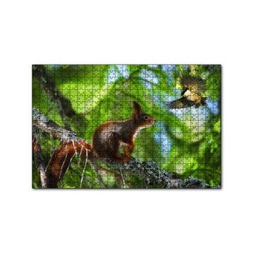 Cakapuzzle Sincap Kuş Muhabbeti 120 Parça Ahşap Puzzle