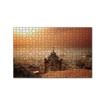 Cakapuzzle Sisler İçindeki Hindistan 120 Parça Ahşap Puzzle