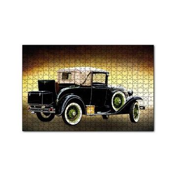 Cakapuzzle Siyah Antika Araba 120 Parça Ahşap Puzzle