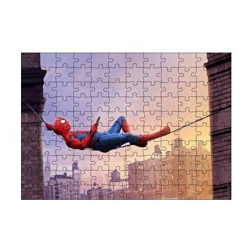 Cakapuzzle Siyah Hippi Gözlüklü Sarı Kedi 120 Parça Ahşap Puzzle