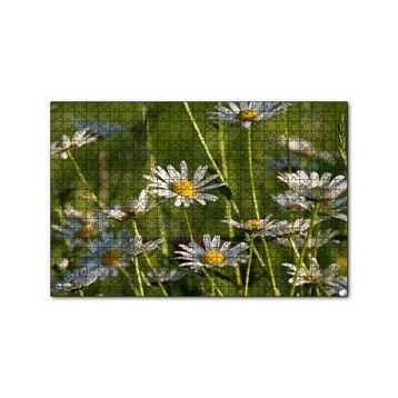 Cakapuzzle Siyah Papatyalar 120 Parça Ahşap Puzzle