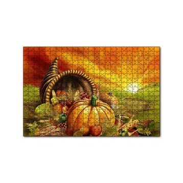 Cakapuzzle Sonbahar Hasadı 120 Parça Ahşap Puzzle