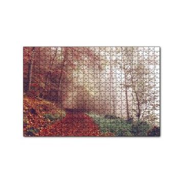 Cakapuzzle Sonbaharda Orman Patikası 120 Parça Ahşap Puzzle