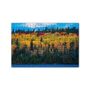 Cakapuzzle Sonbaharın Tüm Renkleri 120 Parça Ahşap Puzzle