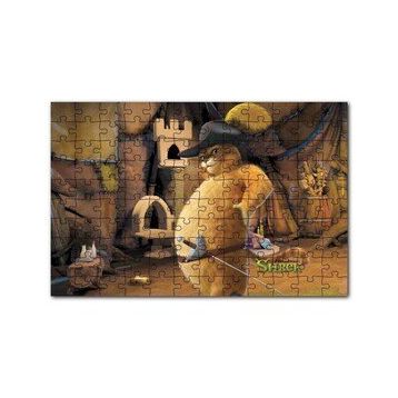 Cakapuzzle Sonsuza Kadar Shrek Kedi Görseli 120 Parça Ahşap Puzzle
