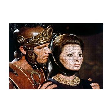 Cakapuzzle Sophia Loren Roma İmparatorluğunun Düşüşü Görseli 120 Parça Ahşap Puzzle