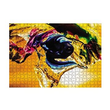 Cakapuzzle Soyut Renkli Fotoğrafçılık 120 Parça Ahşap Puzzle