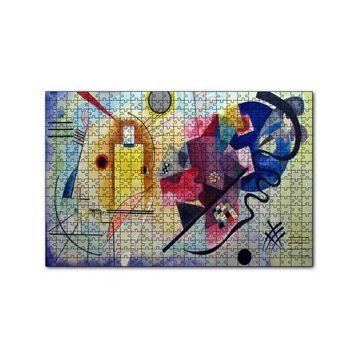 Cakapuzzle Soyut Resim Wassily Kandinsky 120 Parça Ahşap Puzzle