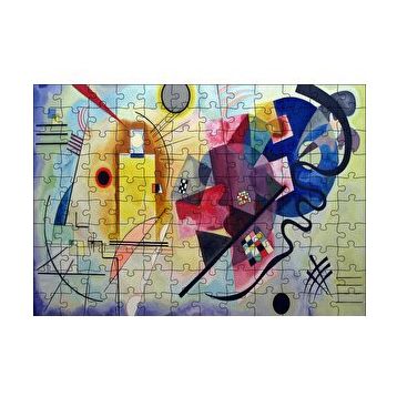 Cakapuzzle Soyut Resim Wassily Kandinsky 120 Parça Ahşap Puzzle
