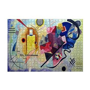 Cakapuzzle Soyut Resim Wassily Kandinsky 120 Parça Ahşap Puzzle