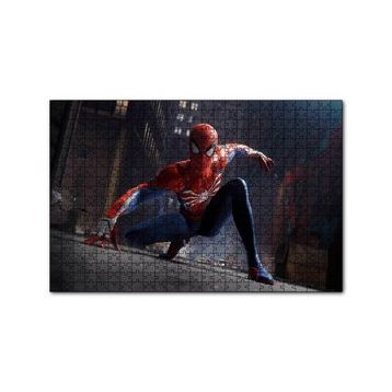 Cakapuzzle Spider Man Efsanevi Duruş 120 Parça Ahşap Puzzle