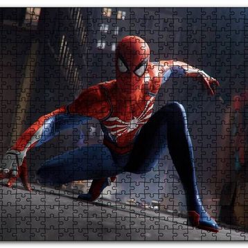 Cakapuzzle Spider man Efsanevi Duruş Mdf 1000 Parça Puzzle