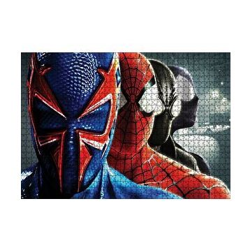 Cakapuzzle Spider Man Tüm Kostümleri 120 Parça Ahşap Puzzle