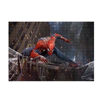 Cakapuzzle Spiderman Efsanevi Duruş 120 Parça Ahşap Puzzle