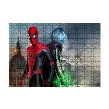 Cakapuzzle Spiderman Evden Uzakta Hydro Man 120 Parça Ahşap Puzzle