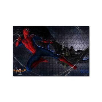 Cakapuzzle Spiderman Eve Dönüş Kompozisyon 120 Parça Ahşap Puzzle