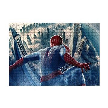 Cakapuzzle Spiderman Örümcek Bakışı 120 Parça Ahşap Puzzle