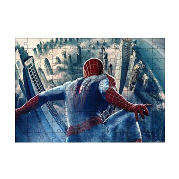 Cakapuzzle Spiderman Örümcek Bakışı 120 Parça Ahşap Puzzle