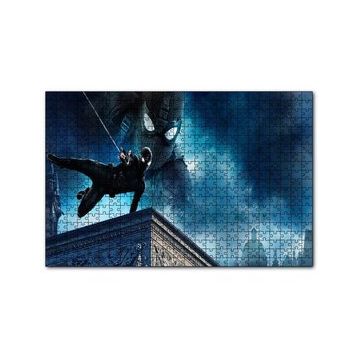 Cakapuzzle Spiderman Siyah Kıyafet 120 Parça Ahşap Puzzle