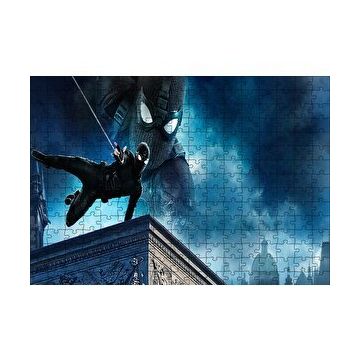Cakapuzzle Spiderman Siyah Kıyafet 120 Parça Ahşap Puzzle