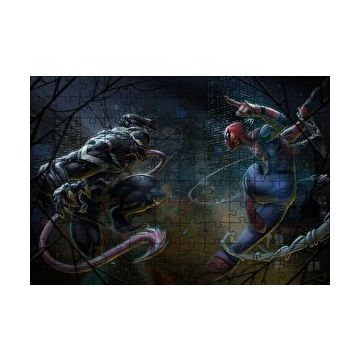Cakapuzzle Spiderman Venom Artwork Puzzle